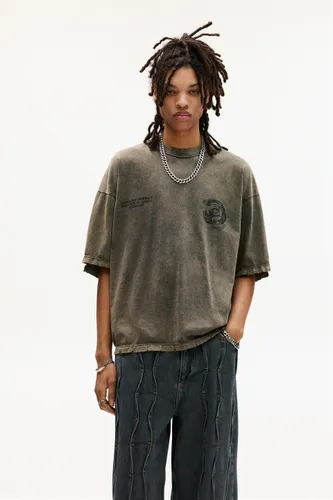 T-Shirt Stwd Effet Délavé - Pull&Bear - Modalova