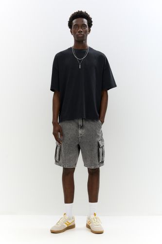 Bermuda En Jean Cargo - Pull&Bear - Modalova