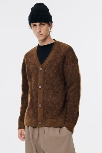 Cardigan Imprimé Animal Léopard - Pull&Bear - Modalova