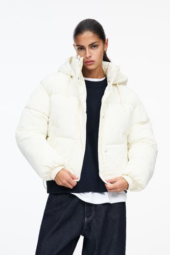 Veste Matelassée À Capuche - Pull&Bear - Modalova