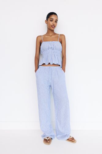 Pantalon Pyjama Rayé - Pull&Bear - Modalova
