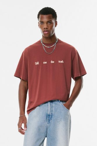 T-Shirt Graphique Inscription - Pull&Bear - Modalova