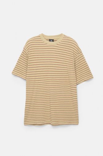 T-Shirt Rayé Piqué - Pull&Bear - Modalova