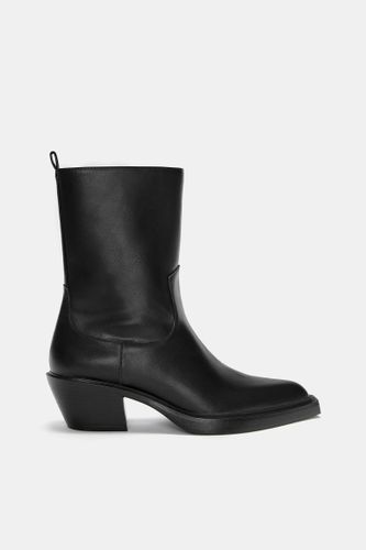 Bottines À Talon Cowboy - Pull&Bear - Modalova
