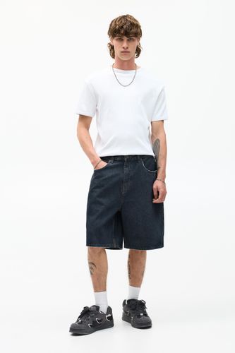 Bermuda En Jean Baggy Loose - Pull&Bear - Modalova