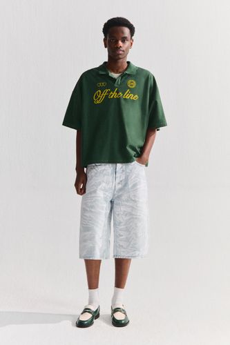 Short Denim Contrastant Stwd - Pull&Bear - Modalova
