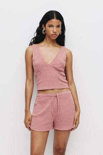 Top Maille Ajourée - Pull&Bear - Modalova