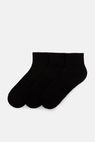 Lot 3 Paires De Socquettes Noires - Pull&Bear - Modalova