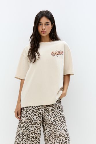 T-Shirt Stwd Imprimé Biscuit - Pull&Bear - Modalova