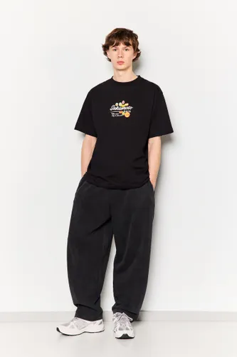 T-Shirt Noir Sakamoto - Pull&Bear - Modalova