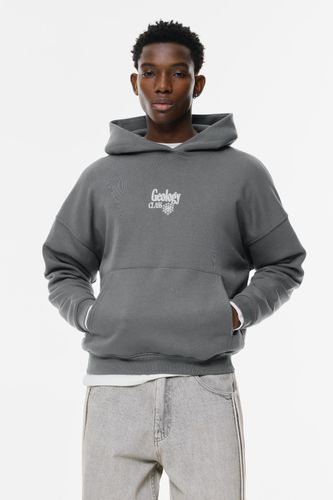 Sweat À Capuche Motif Minéral - Pull&Bear - Modalova