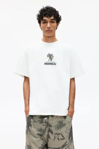 T-Shirt Blanc Muhammad Ali - Pull&Bear - Modalova