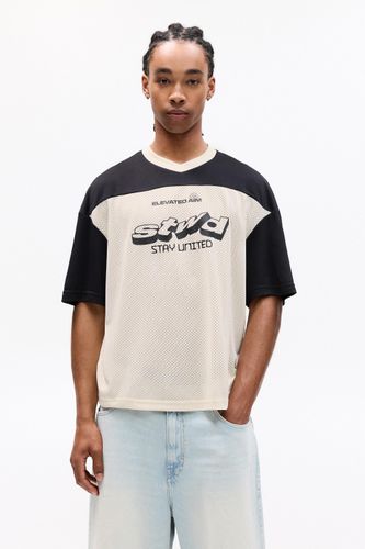 T-Shirt De Football Stwd En Mesh - Pull&Bear - Modalova