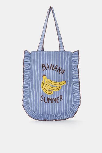 Sac Cabas Rayures Bananes - Pull&Bear - Modalova