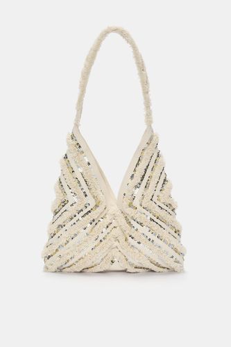 Sac Porté Épaule Franges Paillettes - Pull&Bear - Modalova