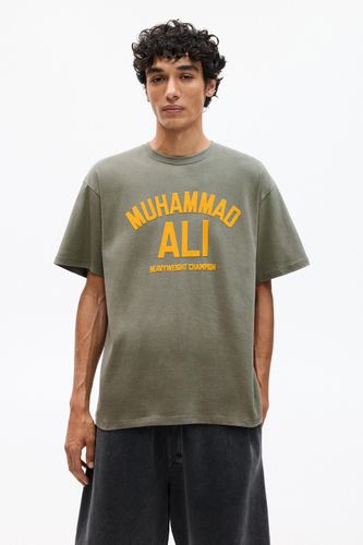 T-Shirt Vert Muhammad Ali - Pull&Bear - Modalova