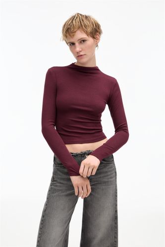 T-Shirt À Col Montant - Pull&Bear - Modalova