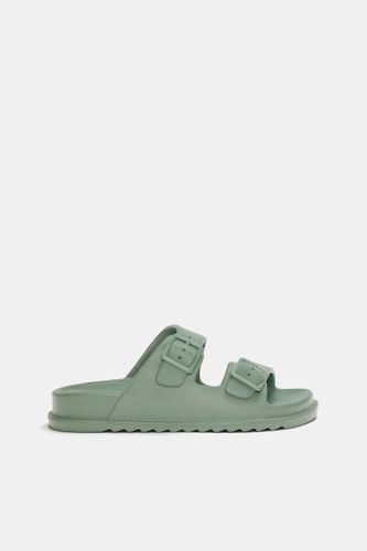 Sandales À Boucles Caoutchoutées - Pull&Bear - Modalova