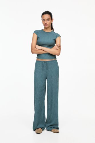 Pantalon Wide Leg Smock - Pull&Bear - Modalova