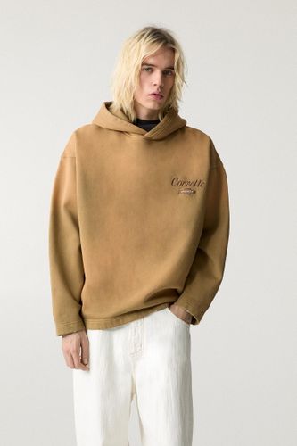 Sweat À Capuche Chevrolet - Pull&Bear - Modalova