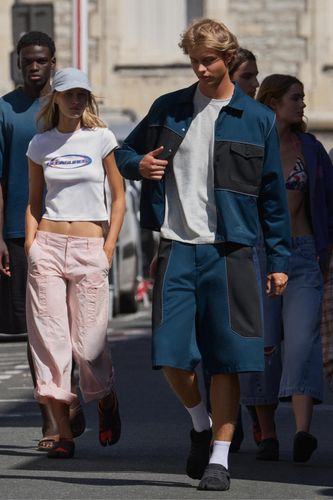Short À Panneaux Pleasures X Stwd - Pull&Bear - Modalova