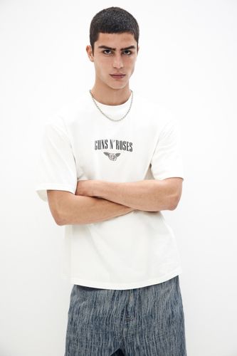 T-Shirt Guns N´ Roses - Pull&Bear - Modalova