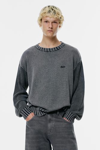 Pull Stwd Délavé À L'acide - Pull&Bear - Modalova