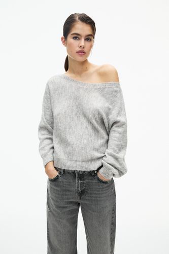 Pull Asymétrique En Maille Souple - Pull&Bear - Modalova