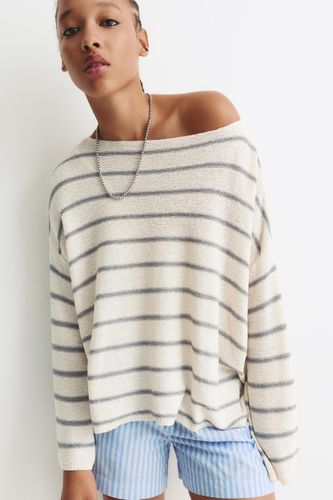 Pull Oversize À Rayures - Pull&Bear - Modalova
