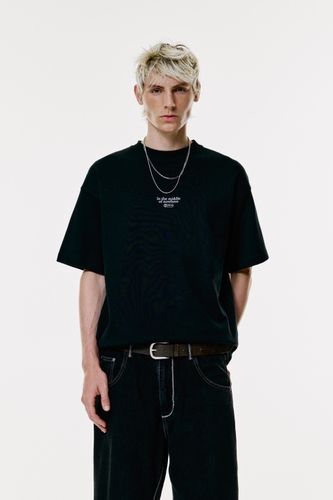 Sweat À Manches Courtes Boxy - Pull&Bear - Modalova