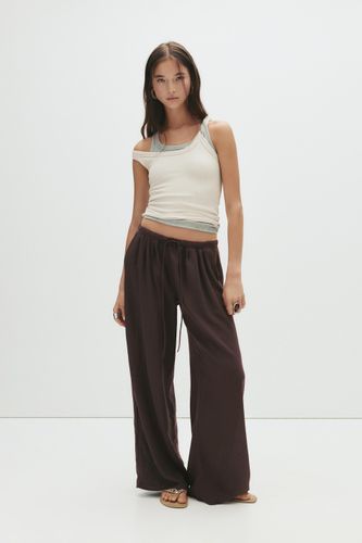 Pantalon Rustique Fluide - Pull&Bear - Modalova