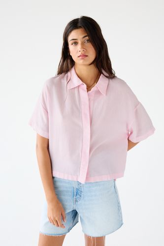 Chemise Manches Courtes Rustique - Pull&Bear - Modalova