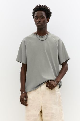 T-Shirt Manches Courtes Avec Bordures - Pull&Bear - Modalova
