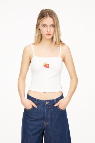 Top À Bretelles Fraise - Pull&Bear - Modalova