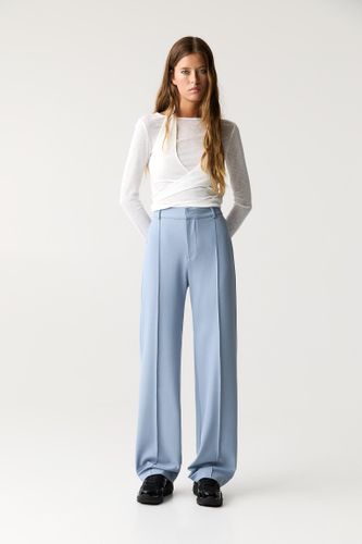 Pantalon Habillé Nervure - Pull&Bear - Modalova