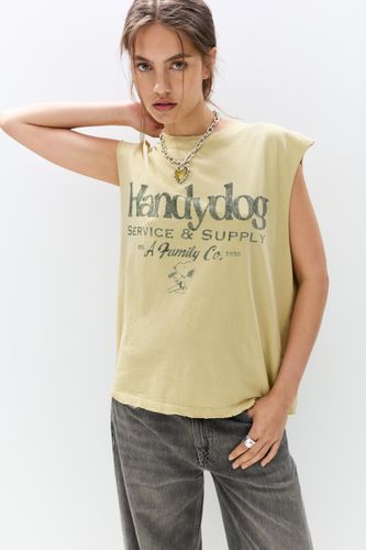 T-Shirt Snoopy Sans Manches - Pull&Bear - Modalova