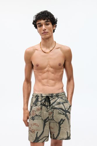 Maillot De Bain Imprimé Branches - Pull&Bear - Modalova