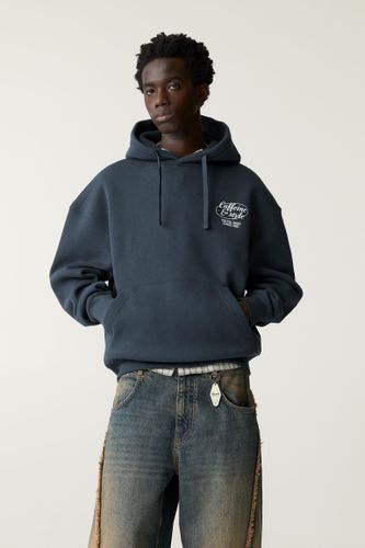 Sweat À Capuche Imprimé - Pull&Bear - Modalova