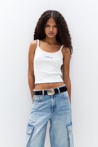 Top À Bretelles En Sardine - Pull&Bear - Modalova
