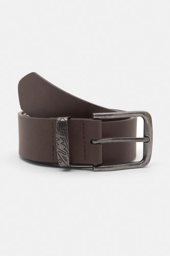 Ceinture Marron En Similicuir Stwd - Pull&Bear - Modalova