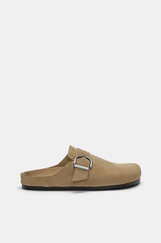 Sabots Boucle Cuir - Pull&Bear - Modalova