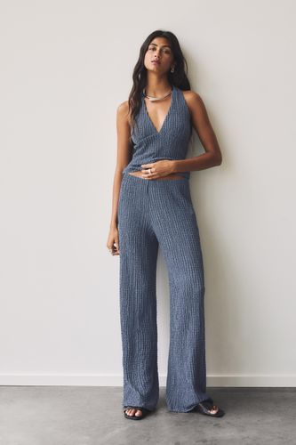Pantalon Rustique Effet Froissé - Pull&Bear - Modalova