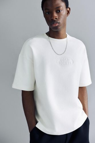 Sweat Manches Courtes Logo Relief - Pull&Bear - Modalova