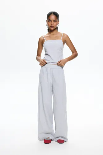 Pantalon Carreaux Vichy - Pull&Bear - Modalova