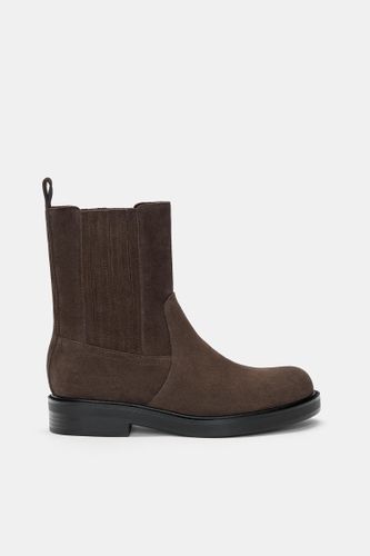 Bottines Chelsea Cuir - Pull&Bear - Modalova