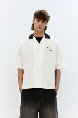 Chemise En Lin À Imprimé Floral - Pull&Bear - Modalova