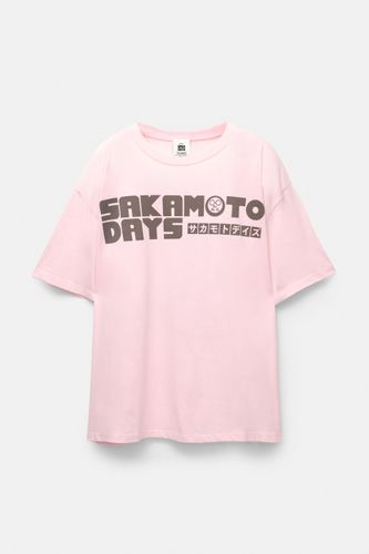 T-Shirt Sakamoto Days Rose - Pull&Bear - Modalova