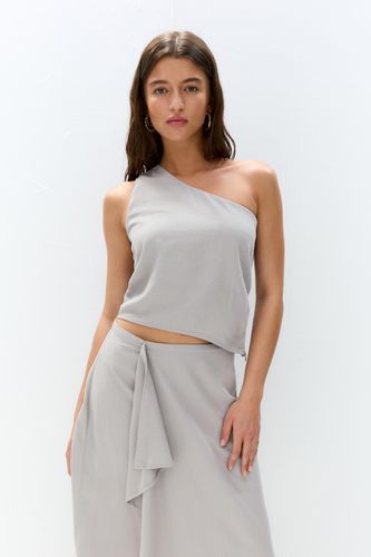 Top Rustique Asymétrique - Pull&Bear - Modalova