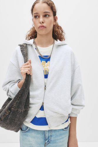 Sweat À Capuche Zippé - Pull&Bear - Modalova