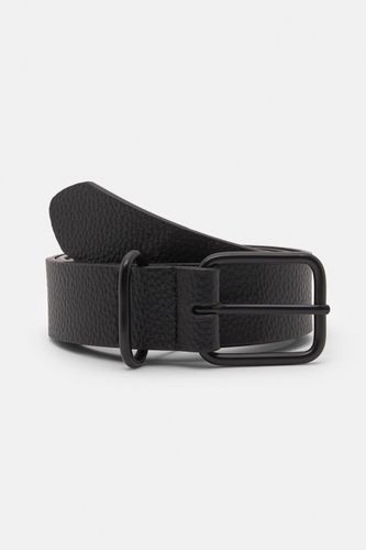 Ceinture À Boucle Noire - Pull&Bear - Modalova